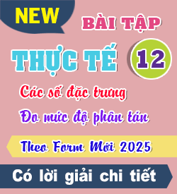 Đặc trưng đo Mức độ Phân tán...(BTTT)